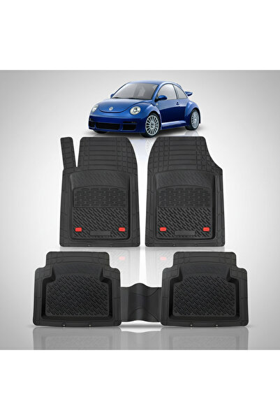 TEAMCAR Πατάκια Χαλάκια Τύπου Πορτμπαγκάζ Συμβατά με Volkswagen New Beetle 19...