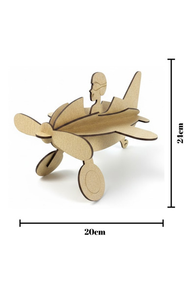 KİDOSE Disassembled Airplane Building Kit for Children |   Educational and Fun Activity - Group Activity