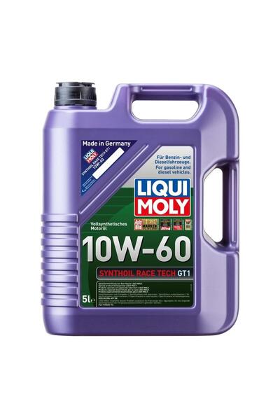 Liqui Moly Synthoil Race Tech Gt1 10W-60- 5L