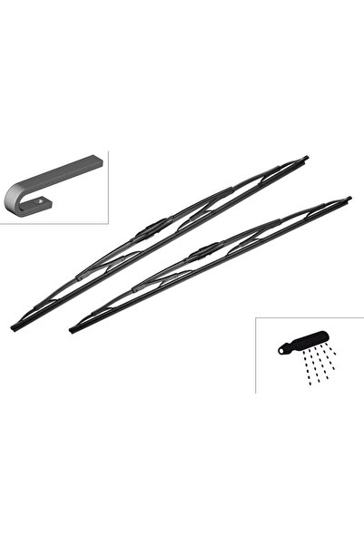 Bosch Set Stergatoare Twin 650/550 Mm