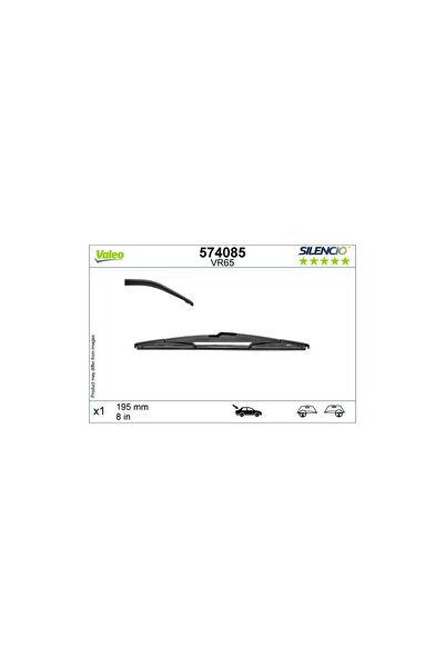 VALEO Stergator Luneta 200 Mm