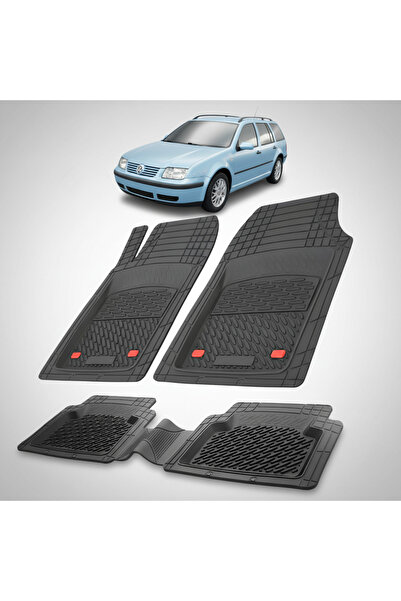 TEAMCAR Covorașe compatibile cu Volkswagen Bora Variant 1999-2005, negre
