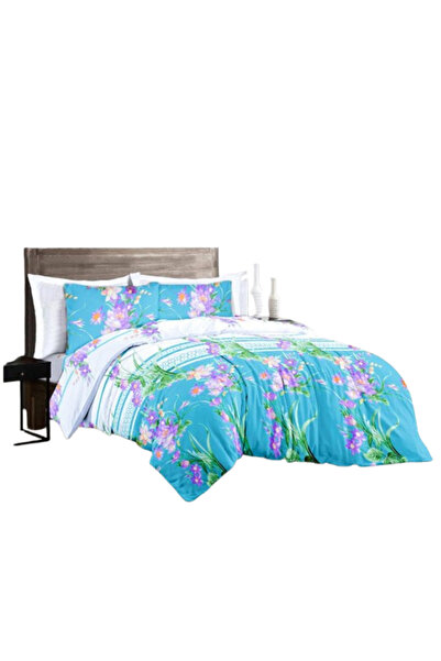 ceneric Ocean Double Bedspread with Removable Filling, 7 Pieces