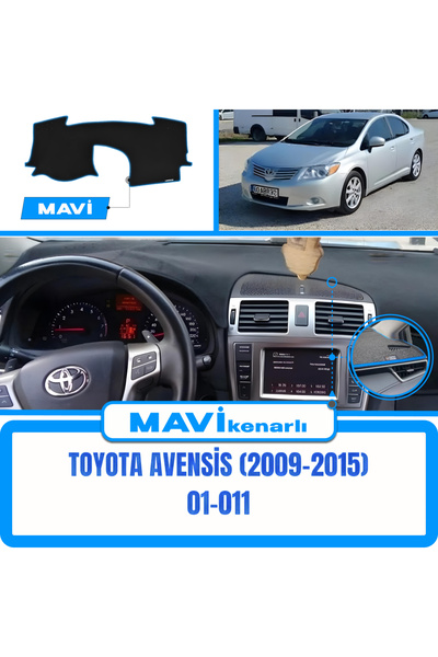 A3D TORPİDO KORUMA Toyota Avensis T270 (2009-2015) Dashboard Protection Prote...
