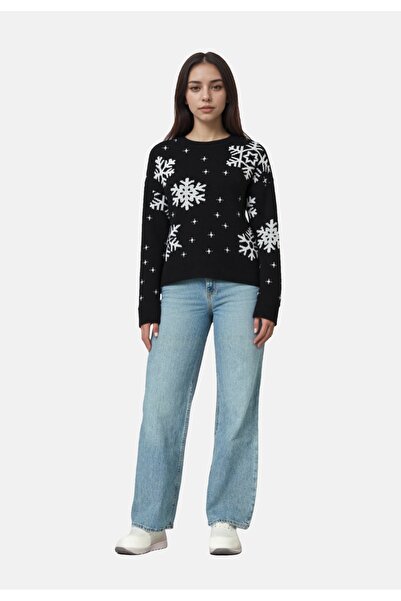 ONLY Pullover XMAS ROLFA Strickpullover R-Neck