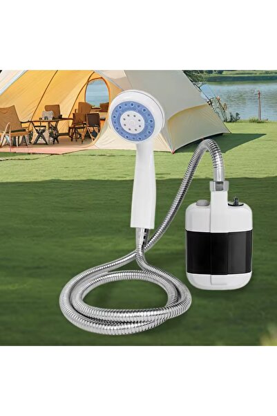 kamptek kamp teknolojisi Şarjlı Taşınabilir Kamp Karavan Doğa Duş Seti Doğa Ş...