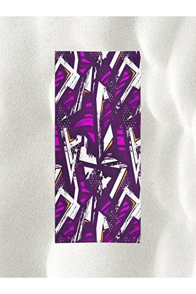 Erays Home Абстрактна цветна 3D цифрово отпечатана дамска спортна кърпа за фи...