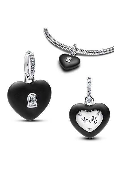 Choice AMC7332 925 Silver Alloy Mixed Theme Charms Beads Heart Key Moon Tree ...