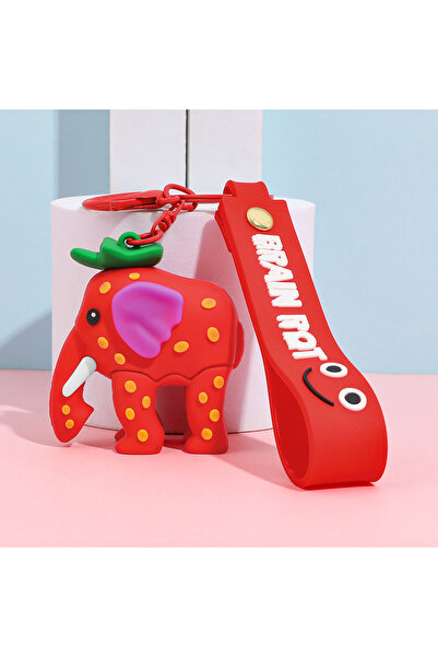 Choice 1 pc KC6427 1/20pcs New Steal A Brain Rot No.67 Tongue Model Keychain ...