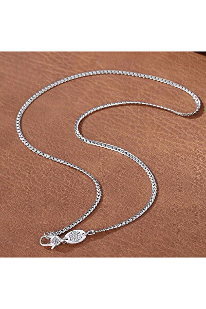 Choice 55cm S925Silver Men's and Women's Cuban Chain Necklace 20IN/22IN Slim ...