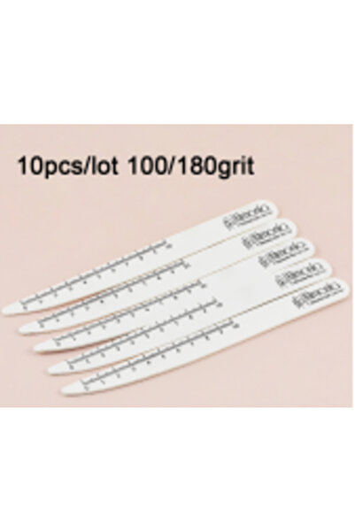 Choice ١٠ قطع، ١٠/٥٠/١٠٠ قطعة، مبارد أظافر احترافية، ١٠٠/١٨٠، مبارد أظافر خشب...
