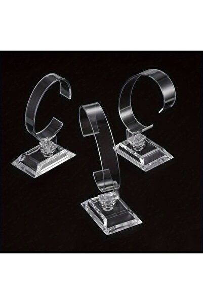 Choice 3pcs 3pcs Transparent Watch Display Stand Circle Transparent Holder Co...