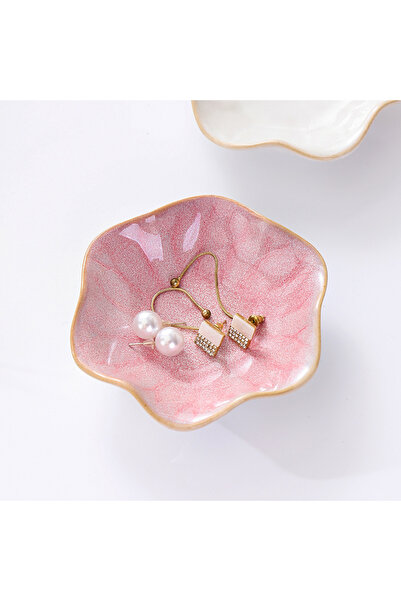 Choice Pink Jewelry ceramic tray, storage tray, home decor, decorative tray, ...