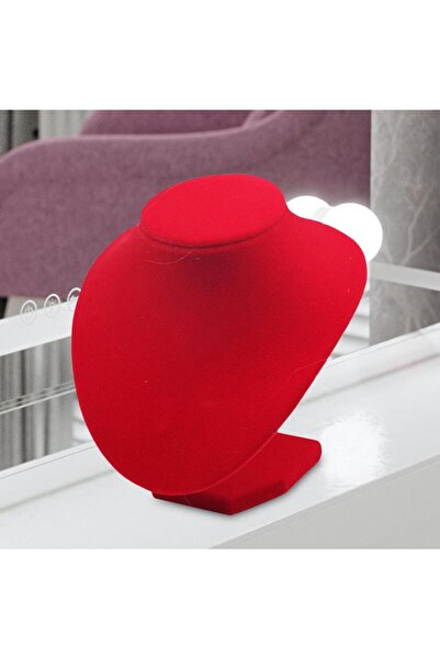 Choice Low Durable Necklace Display Bust Scratchproof Model Red shining Penda...