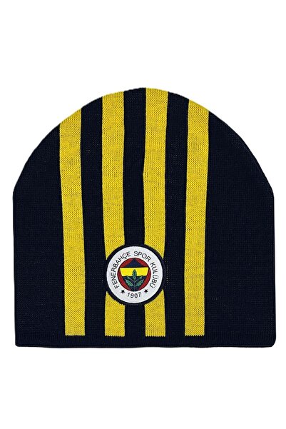 Fenerbahçe S.K. 25/26 Season Unisex Beanie with Rods Unisex Hat Dark Blue