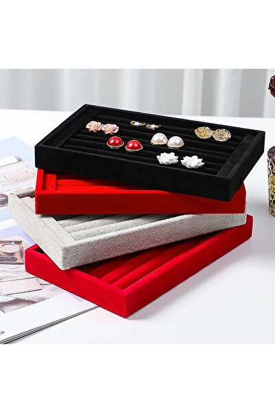 Choice 6026-BLACK 1pc, ring storage tray, suitable for jewelry store ring dis...