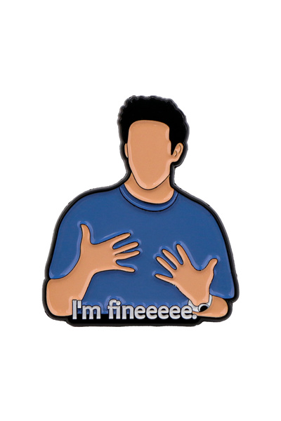 Choice ستة دبابيس من مسلسل الأصدقاء التلفزيوني للنساء، على شكل بطاريق لطيفة، ...