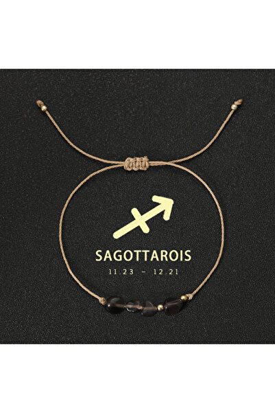 Choice 17-25cm Sagottarois 12 Constellations Colorful Crystals Natural Stone ...