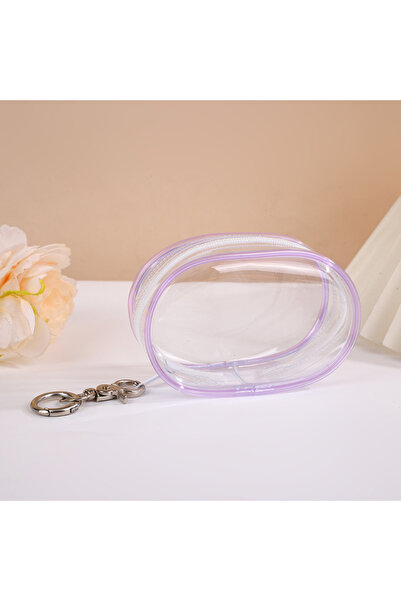 Choice منظم مجوهرات أرجواني قطعة واحدة، صندوق تخزين بلاستيكي شفاف، صندوق غامض...