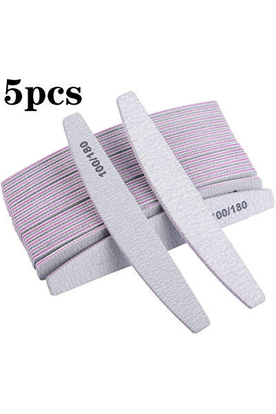 Choice 5 قطع 5 قطع/10 قطع/25 قطعة/مجموعة مبرد أظافر احترافي قابل لإعادة الاست...