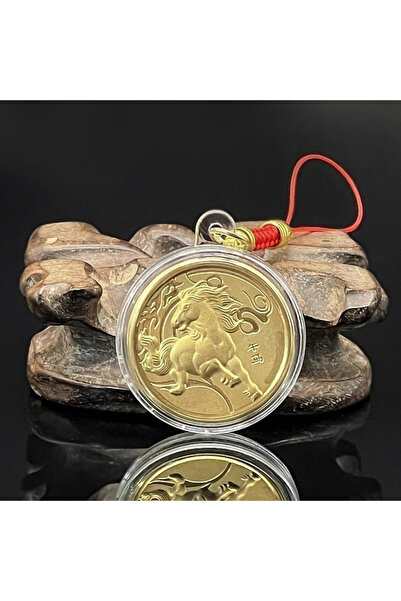 Choice3 ميدالية تذكارية لعام الحصان، مصنوعة من المعدن، هدية تذكارية للمناسبات...