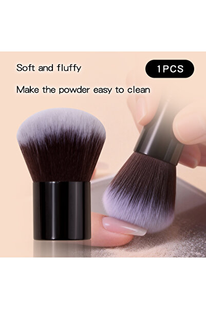 Choice فرشاة تنظيف أظافر سوداء قطعة واحدة - شعيرات ناعمة، لا تتساقط، سهلة الت...