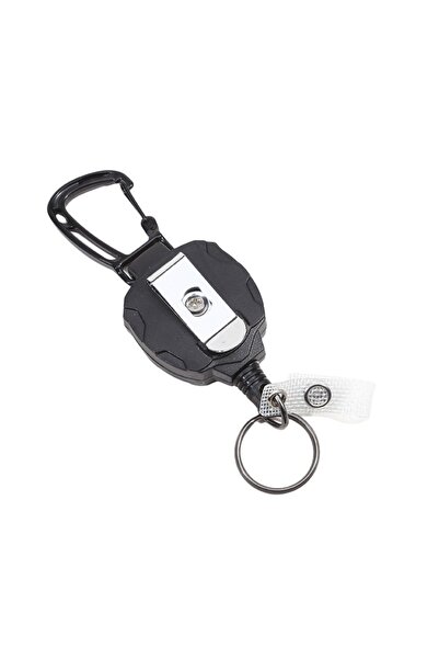 Choice 3 Heavy Duty Retractable Badge Reel with Carabiner | ID Pull Keychain ...