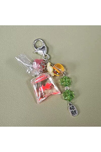 Choice K-fish-B Fish Cute Phone Charms Pendant Keychain Y2K Phone Strap Ins F...