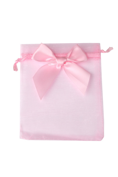 Choice 10x15cm 2pink 10pcs/Lot 10x15cm Bowknot Organza Mesh Drawstring Bags W...
