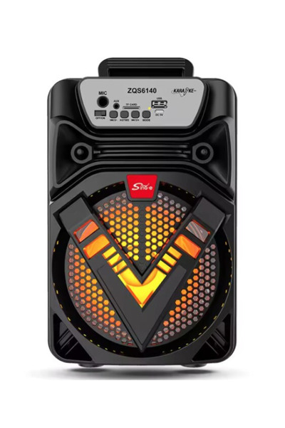 OEM Portable Karaoke Speaker ZQS 6140 with carrying handle
