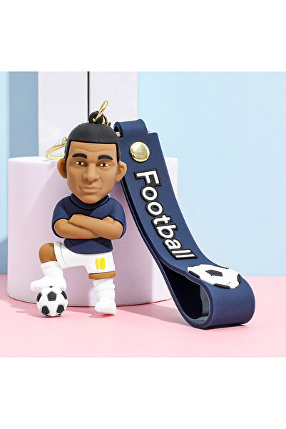 Choice 6 cm KC6407 Football Jersey 2025 Keychain Cartoon Figures Soccer Birth...