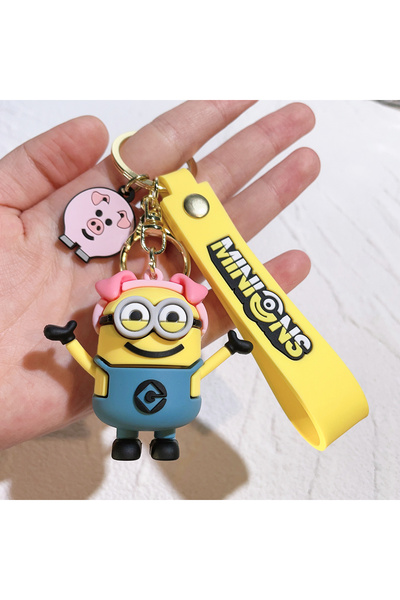 Choice سلسلة مجسمات الأبراج الصغيرة من كاواي KC4035، سلسلة مفاتيح مفاتيح ثلاث...