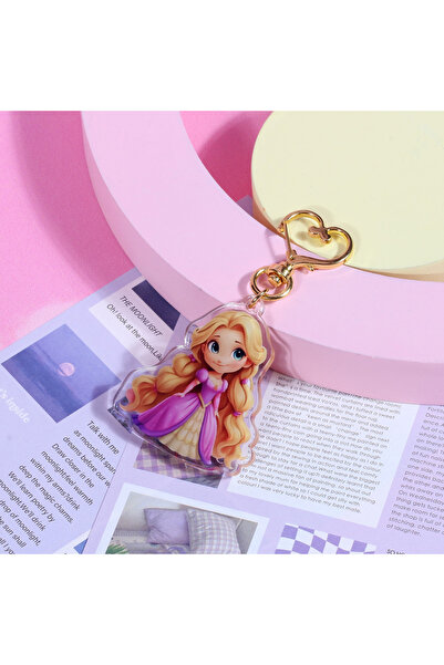 Choice SS0214-3 1pc/10pcs Disney Princess Series Keychains Cute Sweet Bag Dec...