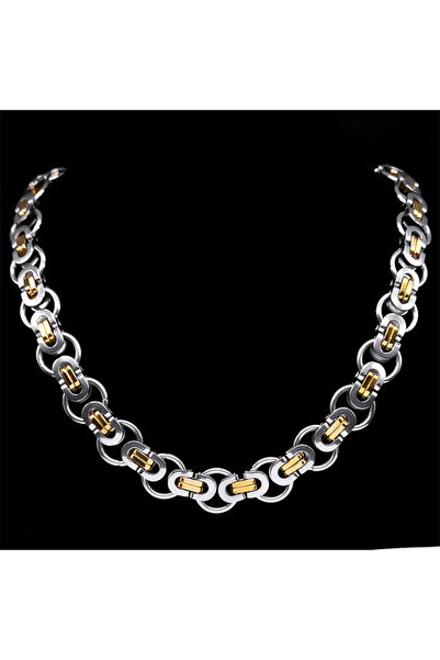 Choice قلادة جيان جي دي هيب هوب بيزنطية دائرية الحلقات للنساء والرجال، مصنوعة...