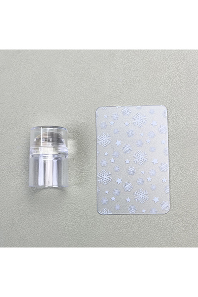 Choice أداة ختم صغيرة قابلة للمسح برأس واحد من السيليكون الأبيض، أداة نقل لوح...