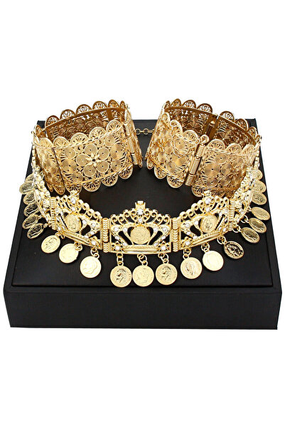 Choice tl006u1518gold Sunspicems Gold Color Algeria Bride Wedding Jewelry Set...