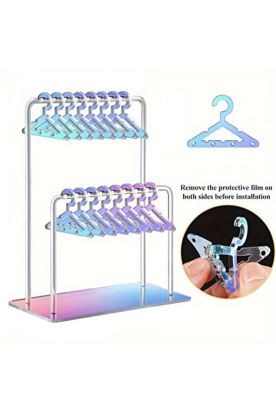 Choice منظم مجوهرات ليزر ملون، 16 قطعة، علاقات مجوهرات على شكل حامل مجوهرات، ...