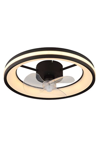 GLOBO LED Ceiling Light Gatian 03651 with Fan and Remote Control