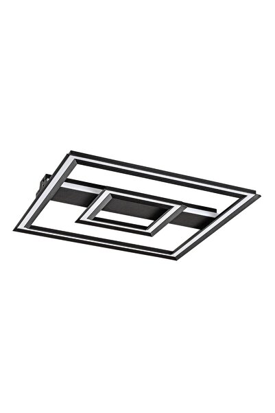 Rabalux Lampă de tavan LED Sidona 71071, 48 W, 2300 lm, lumină caldă, neagră,...