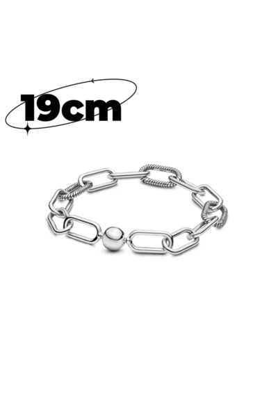 Choice18 C072-19cm Bead Bracelet Heart Arrow 925 Sterling Silver Charms Fit O...