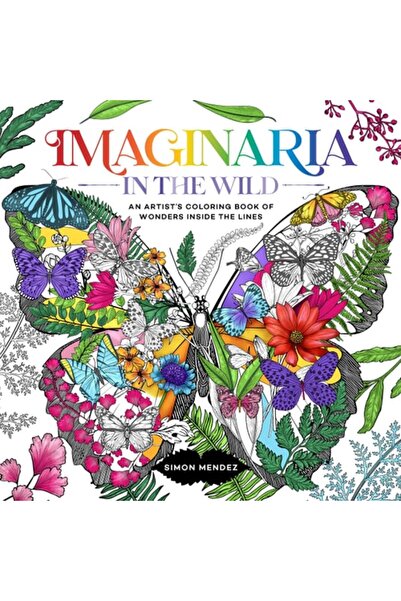 Book Boss إيماجيناريا: في البرية: كتاب تلوين فني مليء بالعجائب داخل الخطوط