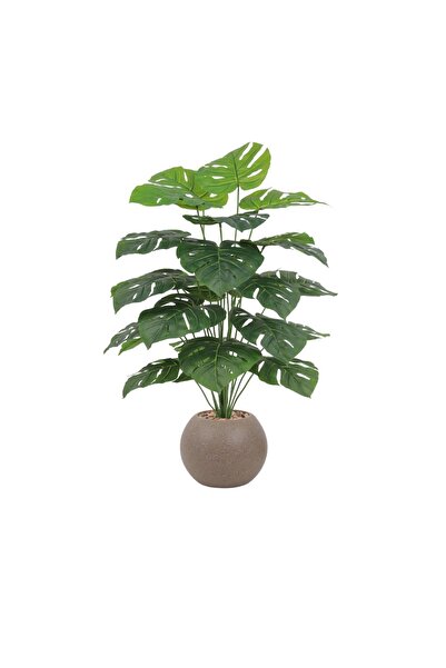 Generic Artificial Monstera (Swiss Cheese Plant) – 100 cm Height Modern Tropi...