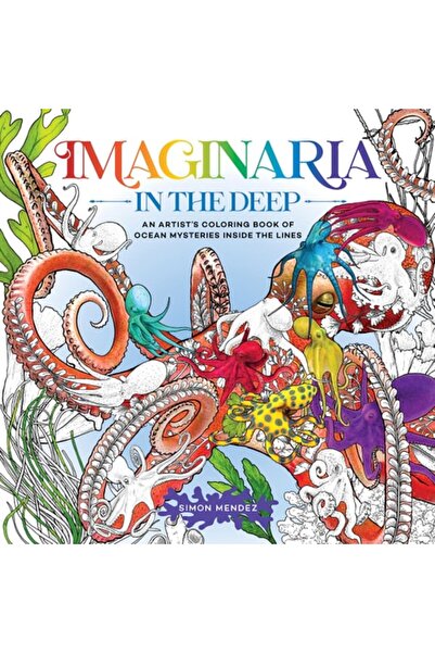 Book Boss إيماجيناريا: في الأعماق: كتاب تلوين فني لأسرار المحيط داخل الخطوط