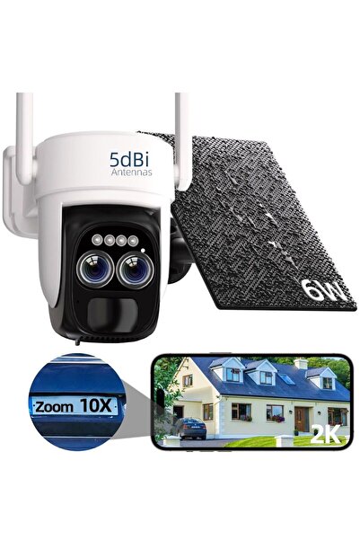 xenomo Xenomo® X-SAFE surveillance camera with 6W solar panel, color night vi...