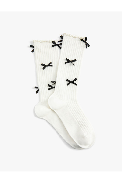 Koton Bow Socket Socks