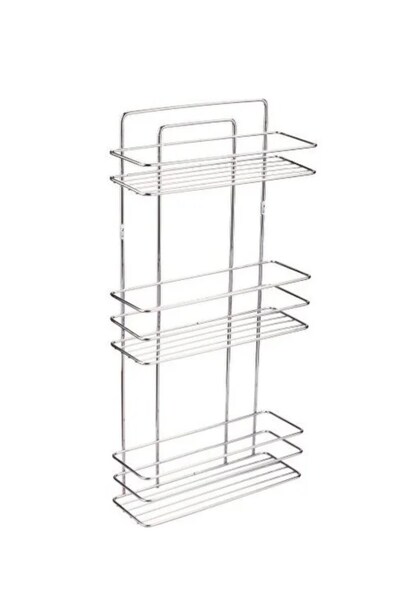 JASPER 5929 حامل شامبو كريستالي ثلاثي الطبقات من الكروم