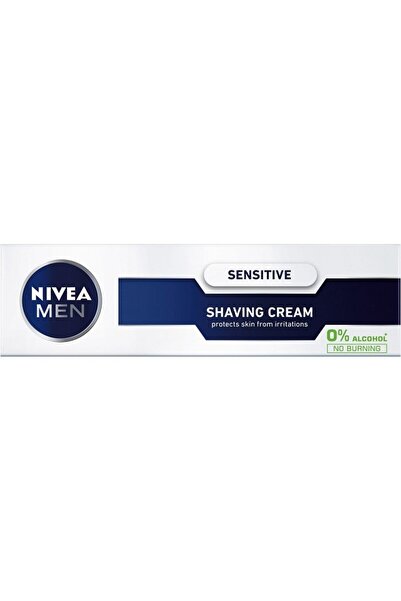Nivea Men Set 4 x Nivea Crema Ras, Ten Sensibil, 100 ml