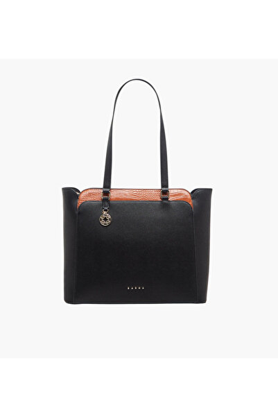 SASHA Kodes Textured Tote Bag with Double Handles