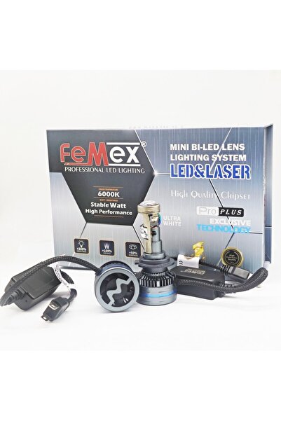 FEMEX Mini Bi-Led H7 Pro Plus ExclusCsp Lextar Chips 55w
