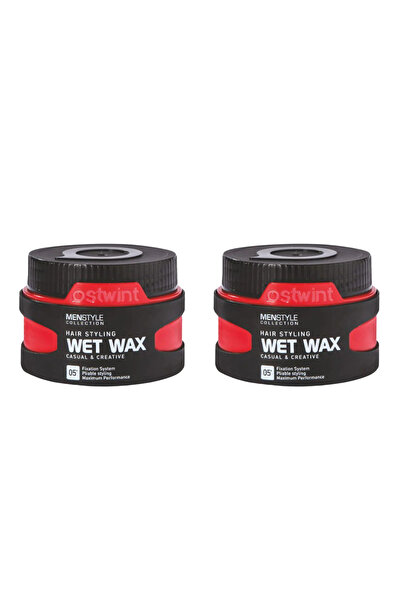 Ostwint Pack of 2x 05 Glossy Hair Wax - 150ml